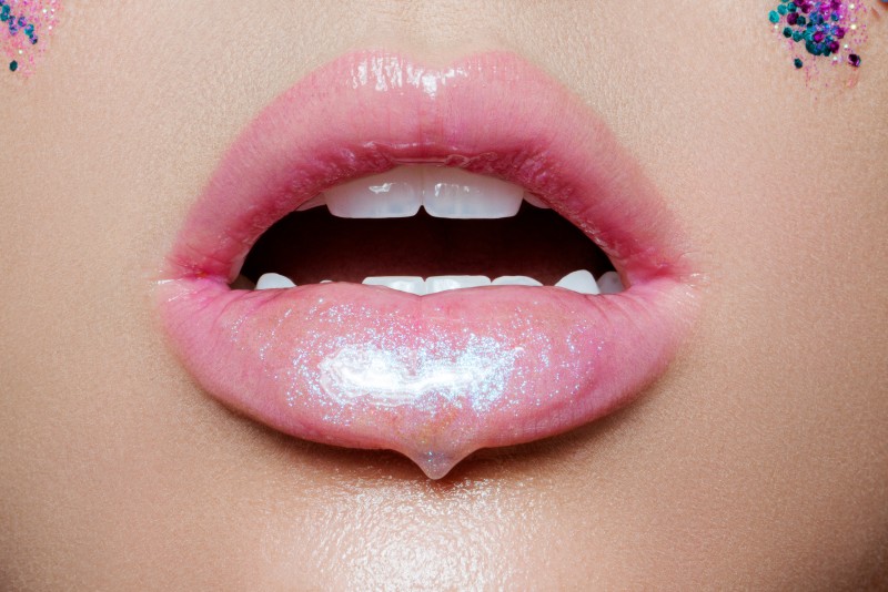 just lips